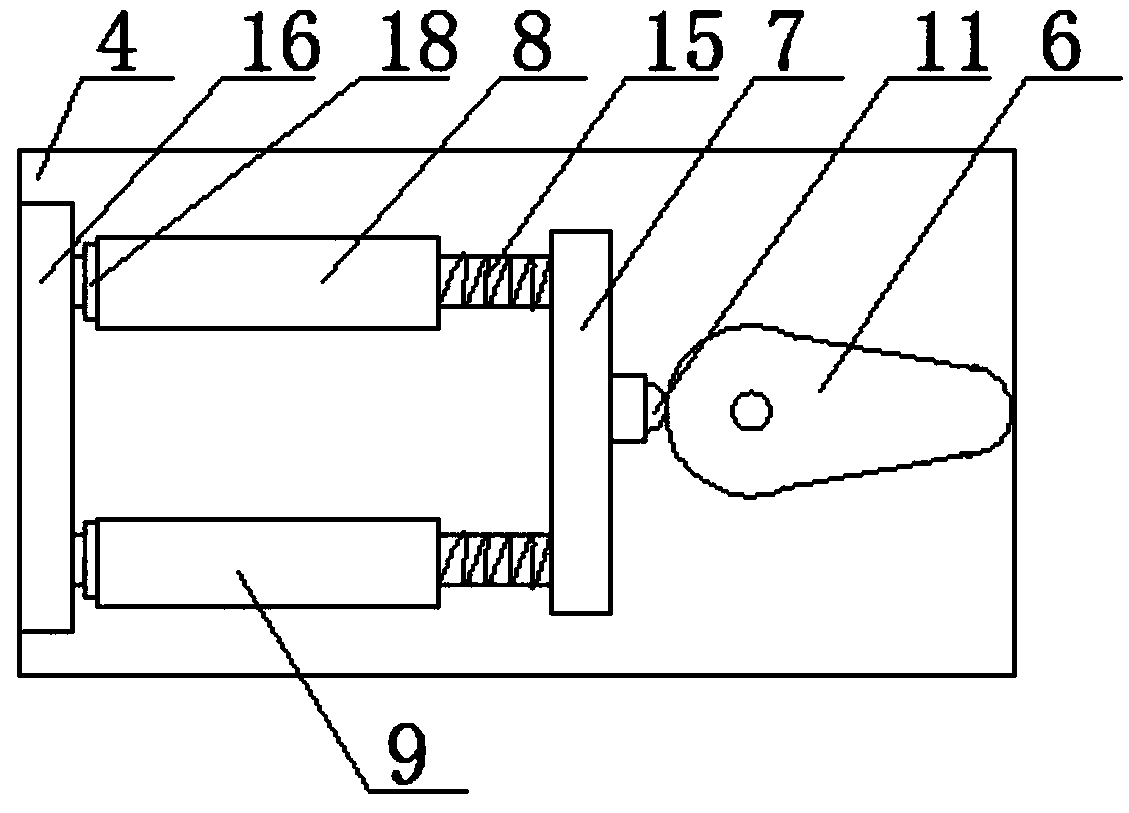 Double-pipe stamping mechanism for robot