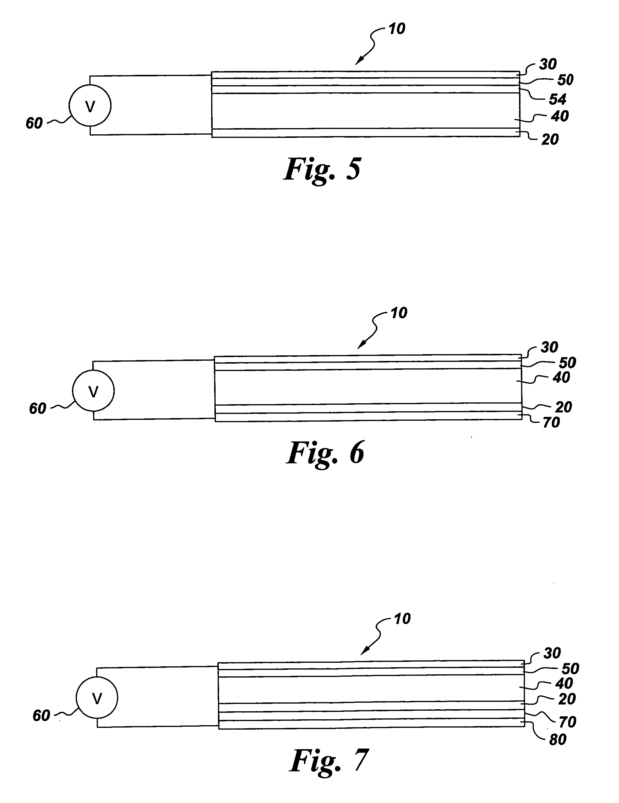 Charge transfer-promoting materials and electronic devices incorporating same