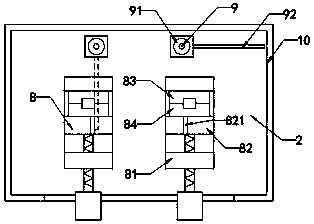 Drilling device for communication connector
