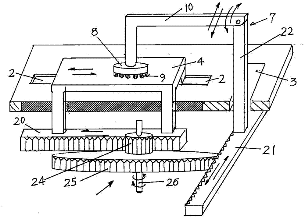 Simulation test device for friction resistance of braided surface