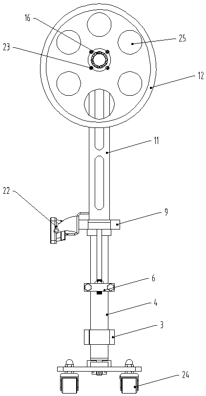 Detecting and calibrating platform for capping head of capping machine