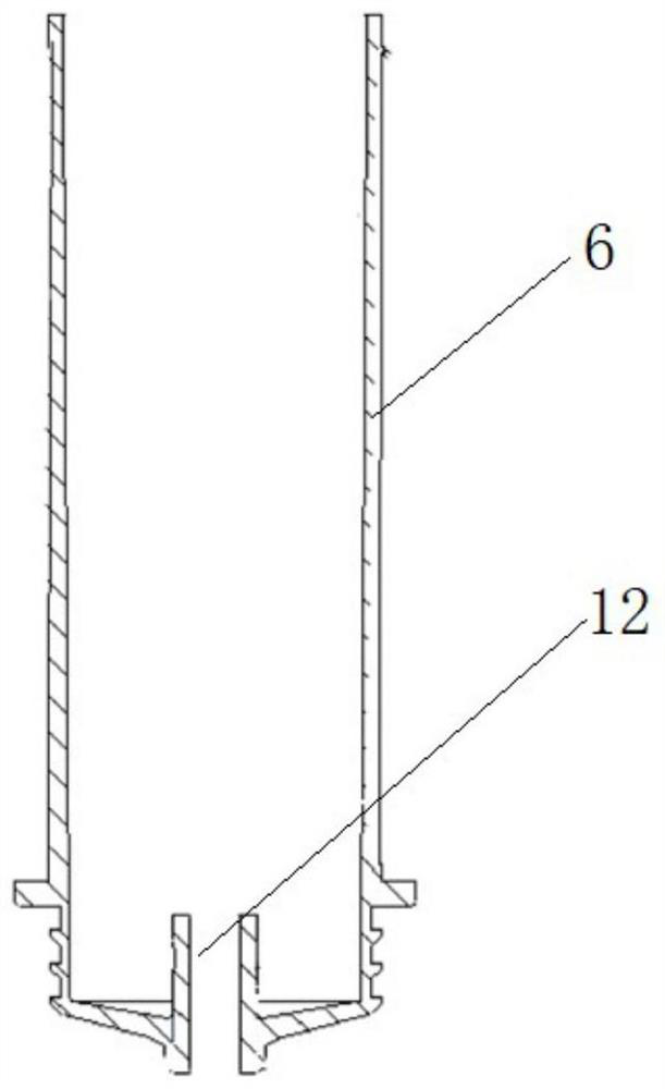 Double-layer injector device for particle fat purification