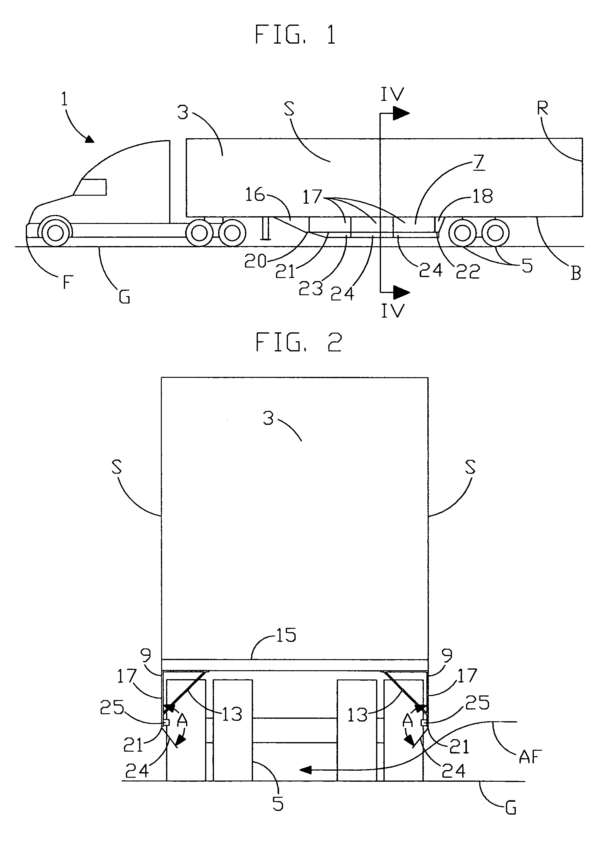 Device for reducing vehicle aerodynamic resistance