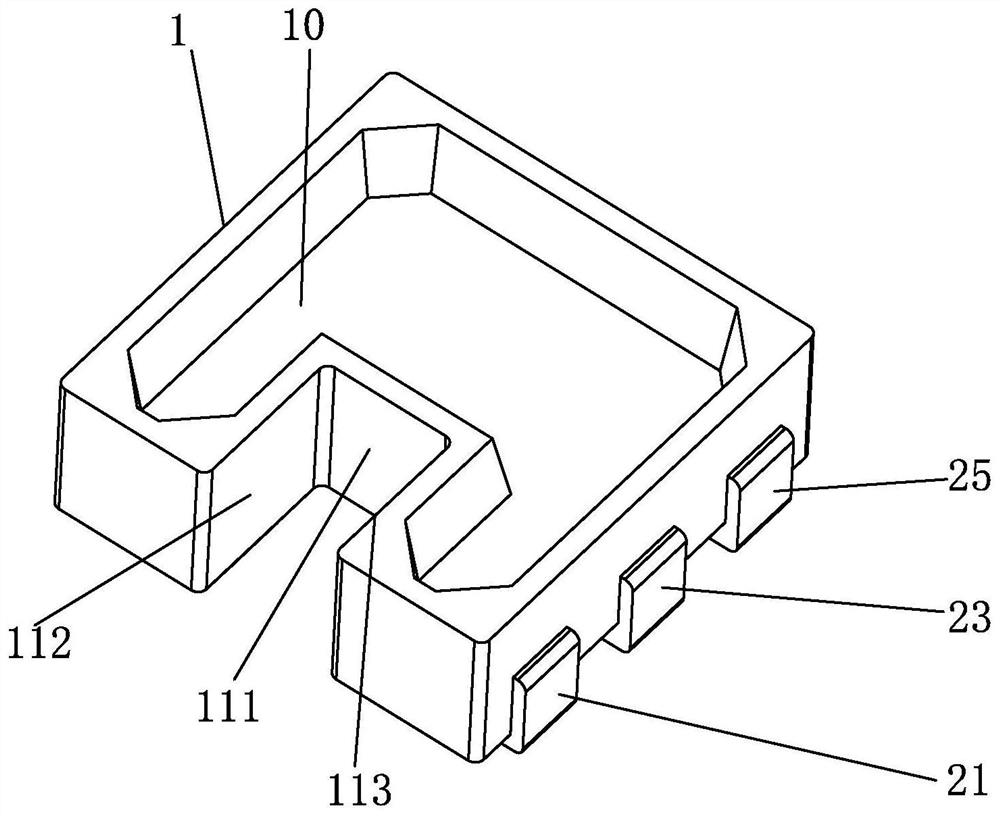 LED lamp string, and manufacturing method thereof and LED device used in LED lamp string