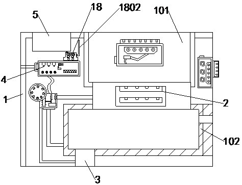 Rolling type medical instrument cleaning device