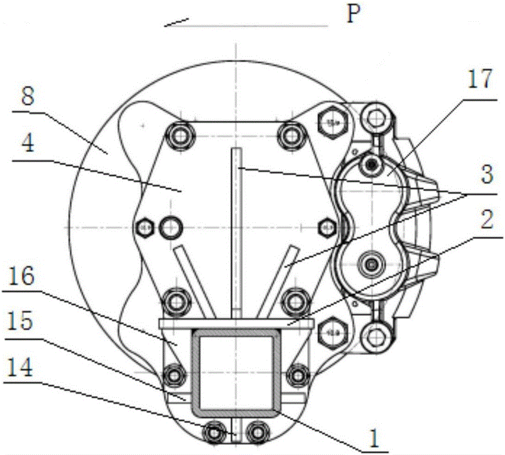 Independent suspension type front drive rear axle assembly