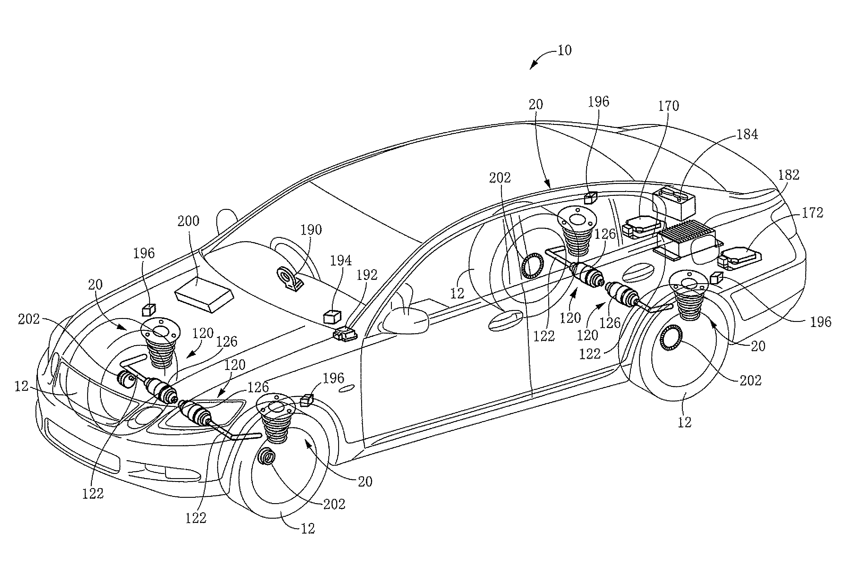 Suspension system for vehicle