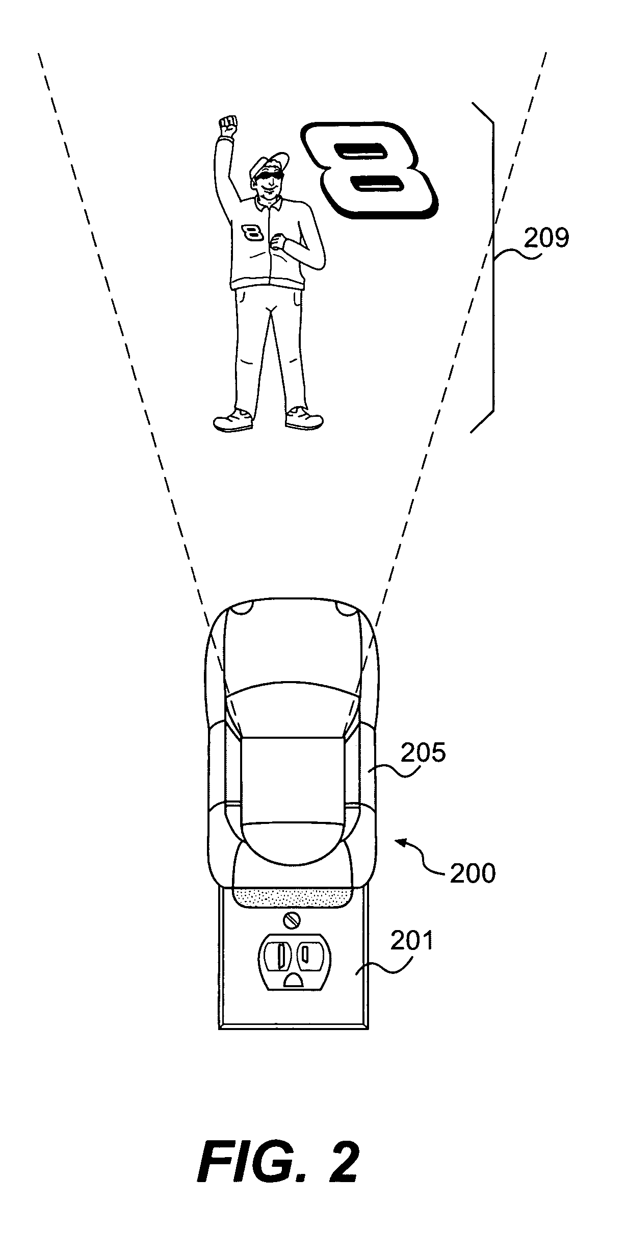 Image projector display device