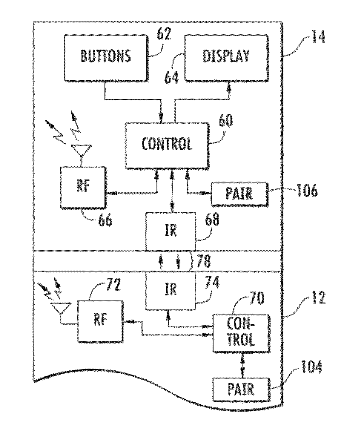 Digital multimeter having remote display with automatic communication binding