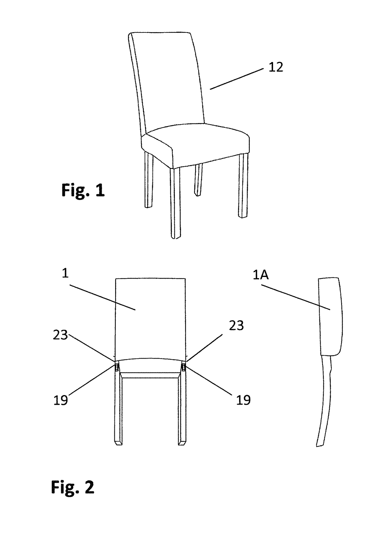 KD chair and stool construction