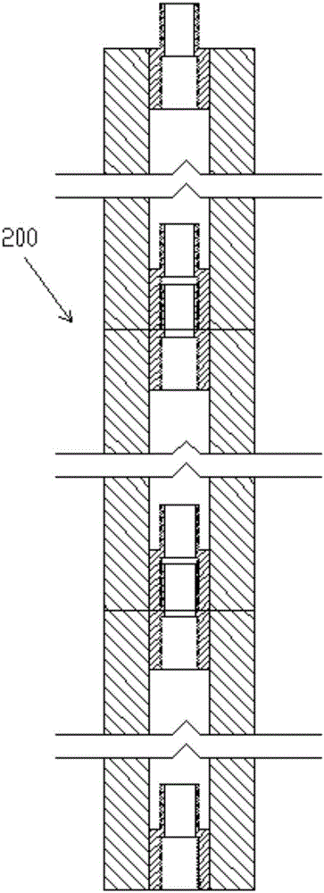 Filter element and multi-stage composite filter element formed by same