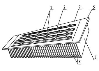 LED (light emitting diode) lamp with light weight and rapid heat dissipation and manufacturing method thereof