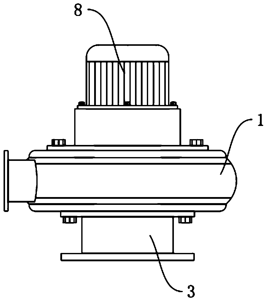 Novel protein defoaming pump