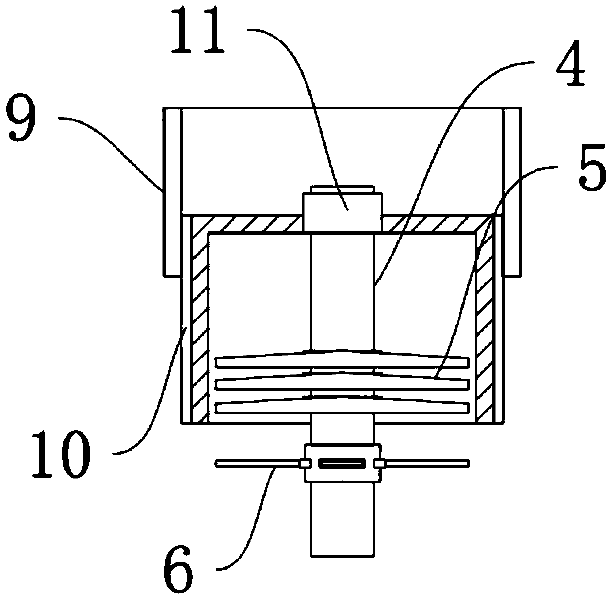 Novel protein defoaming pump