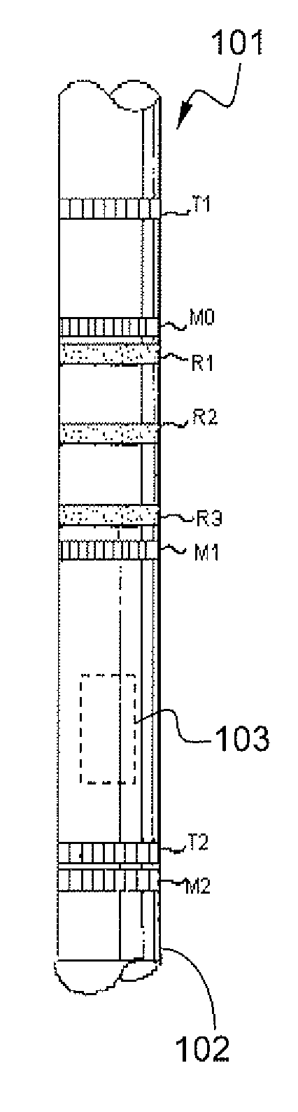 Apparatus and Method for Electrically Investigating a Borehole