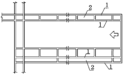 Mining roadway coal pillar reinforcing method