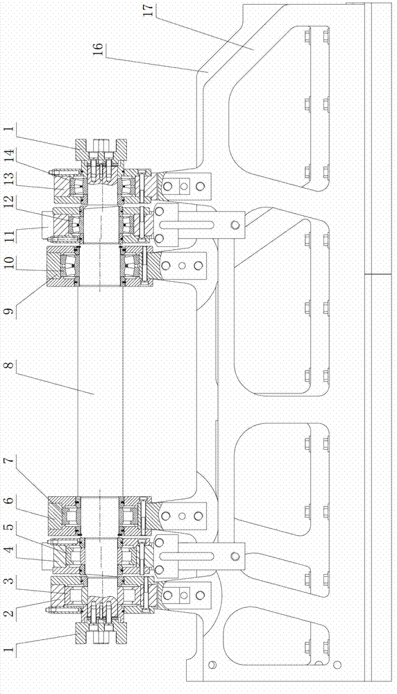 A Double Vibration Device for Equal-stroke Asphalt Paver