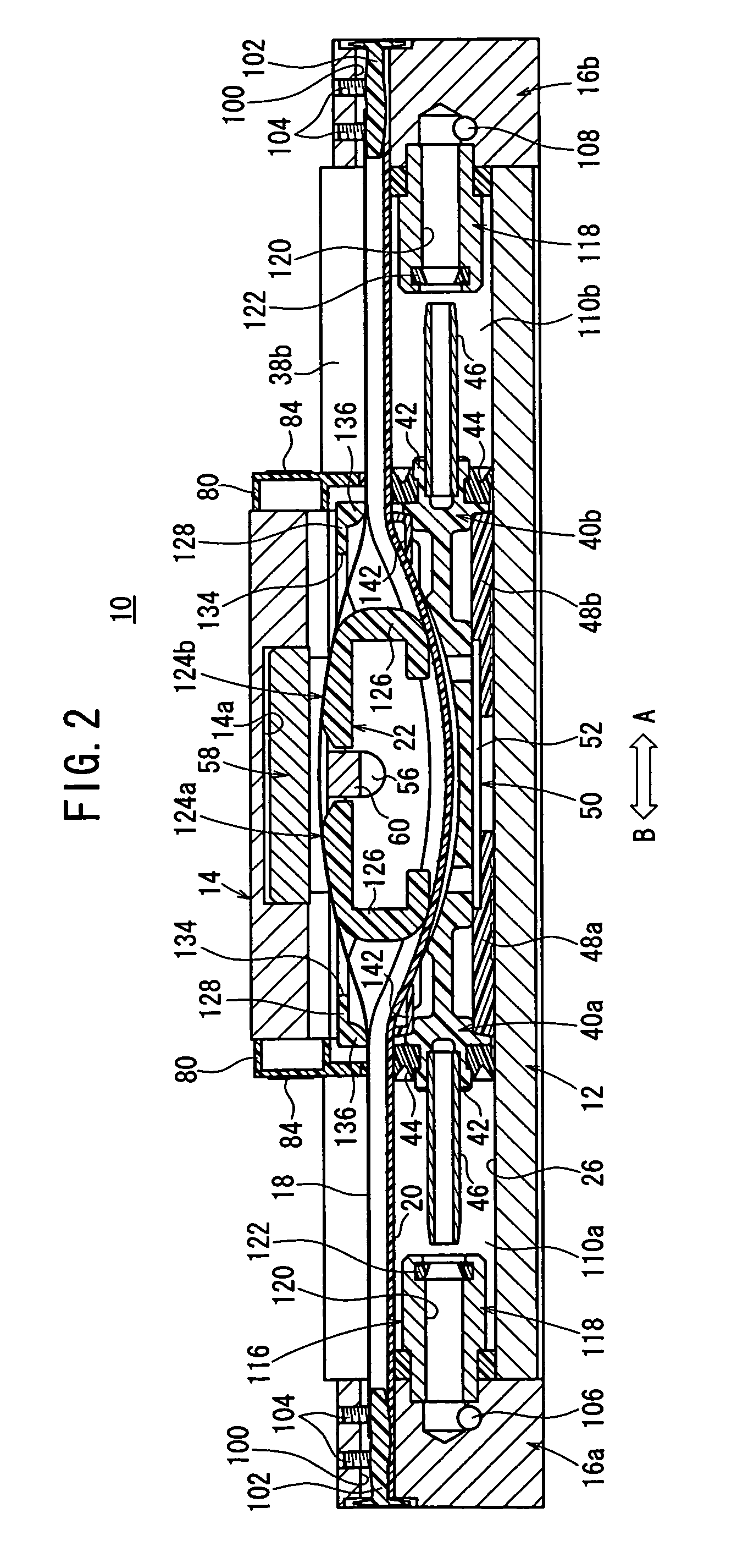 Guide mechanism for cylinder apparatus