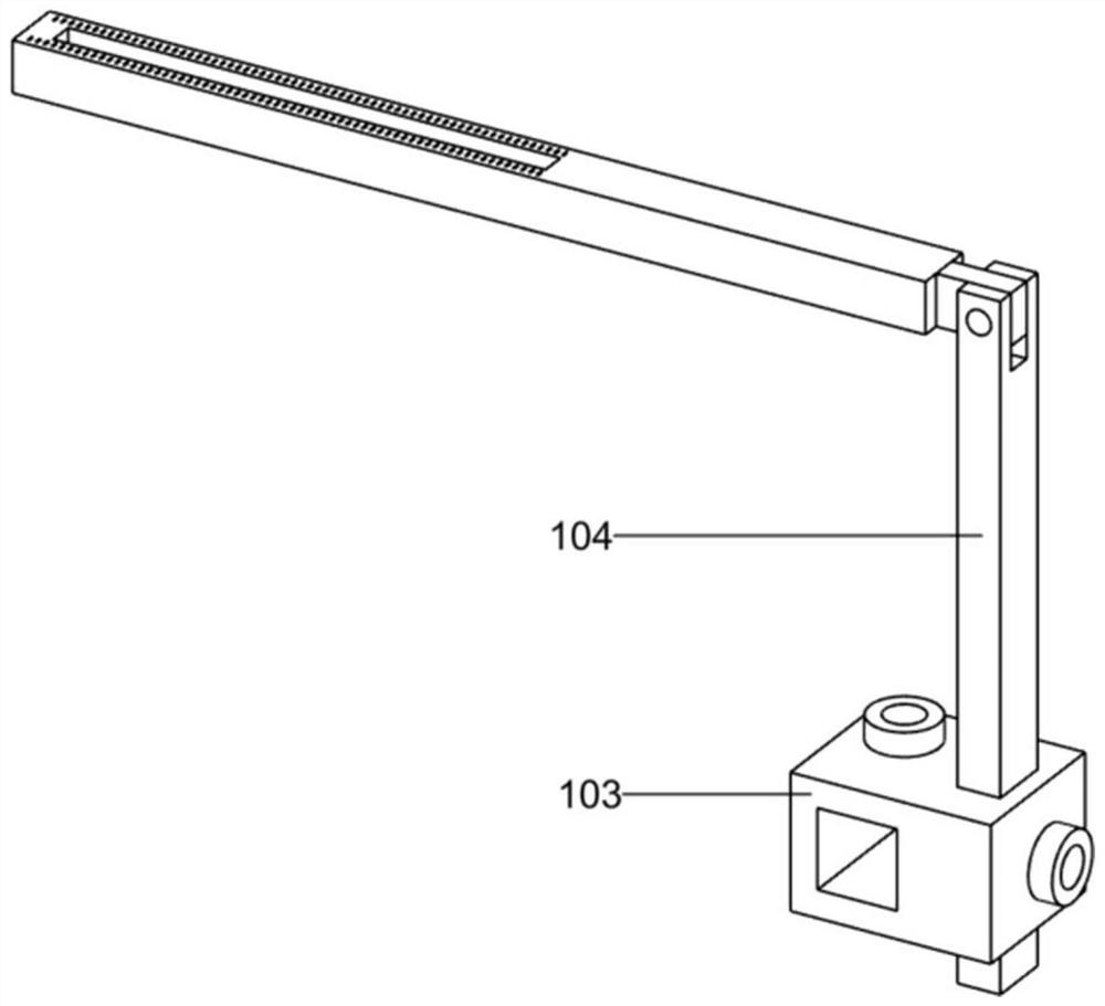 Orthopaedic traction device with included angle adjustable and self-locking functions