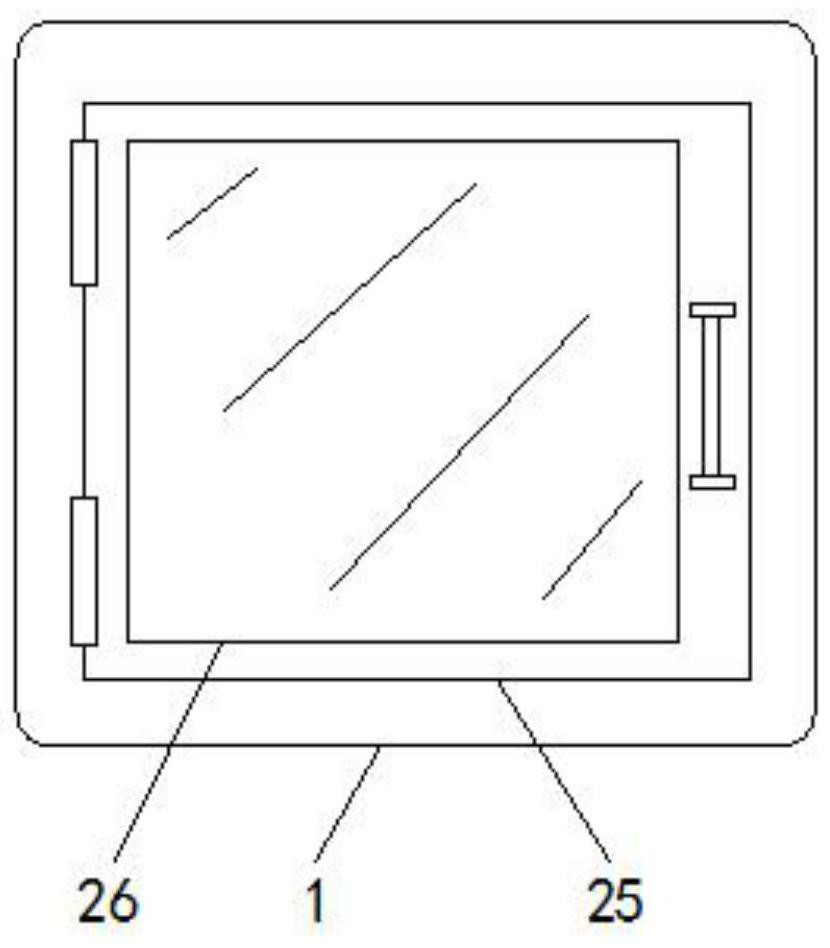 Device with cleaning and drying functions and for instrument accessories of blood transfusion department