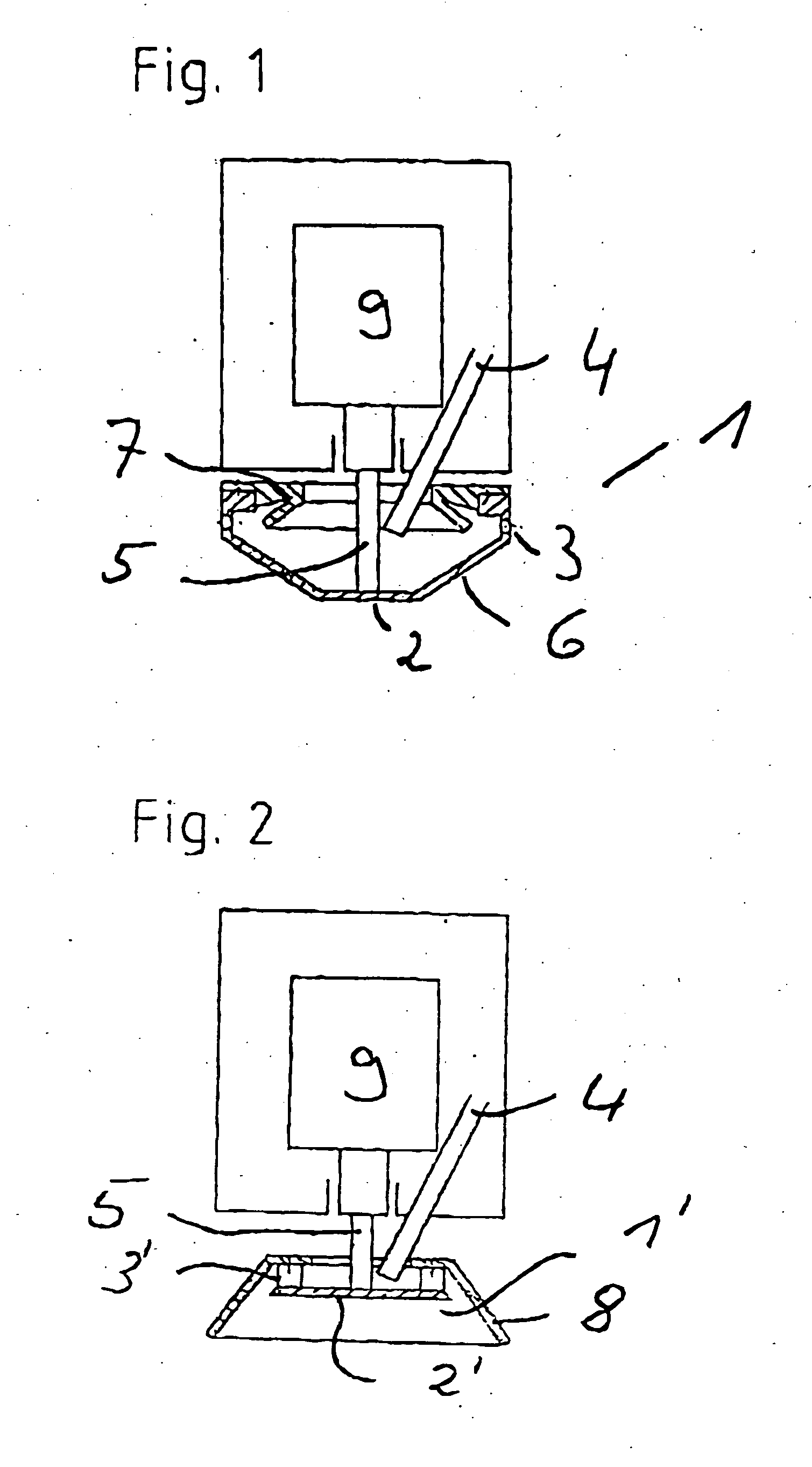 Apparatus for the formation of coverings on surfaces of solid bodies in a coating chamber