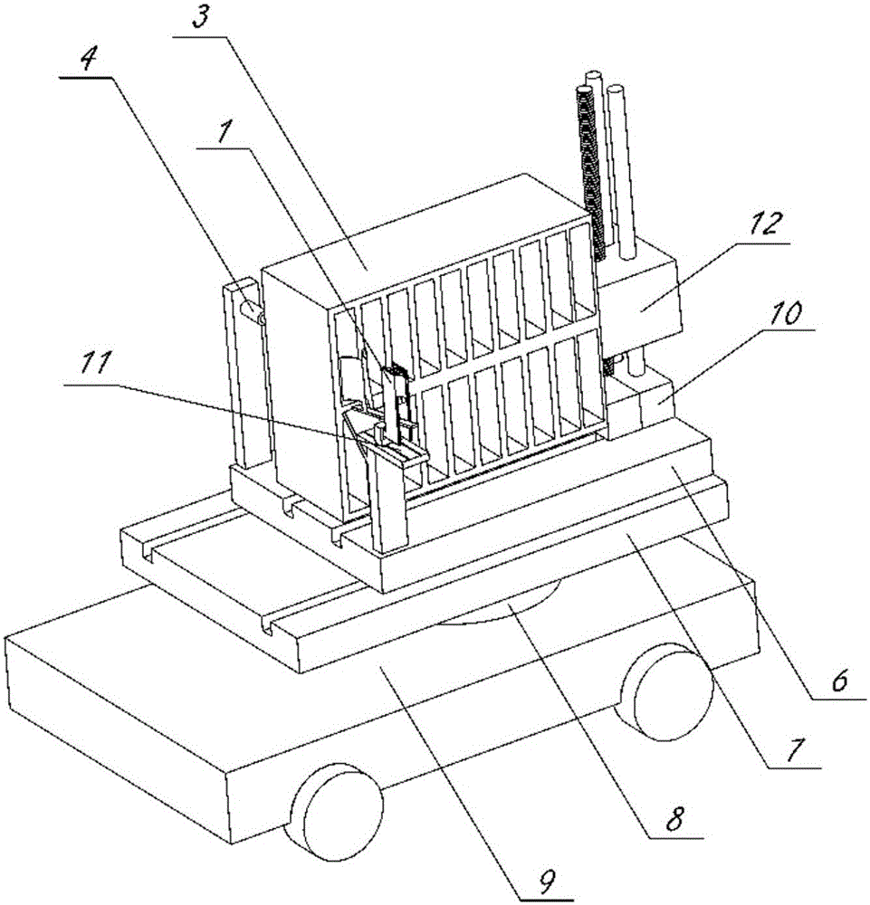 Automatic picking and placing device for books