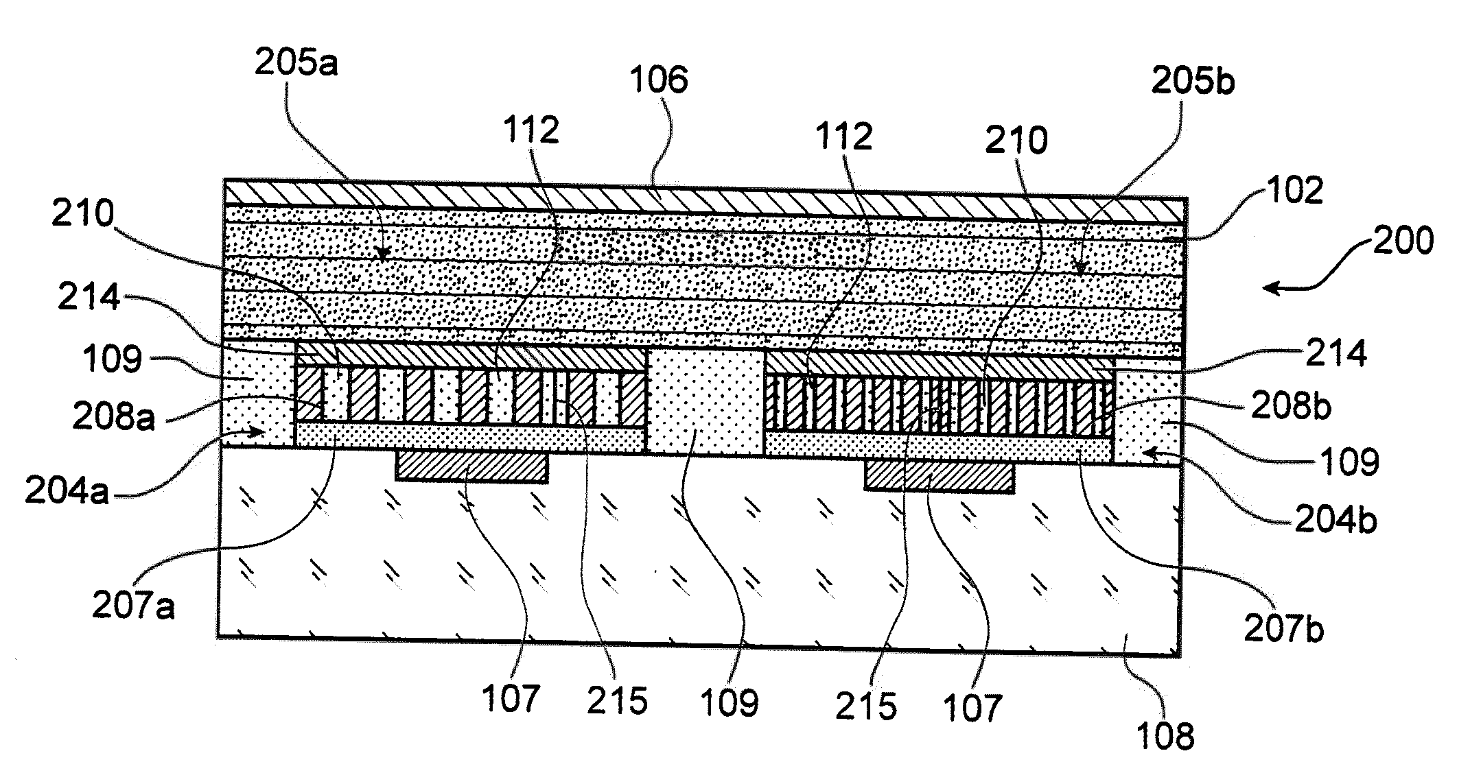 Electrode of a light-emitting device of the OLED type
