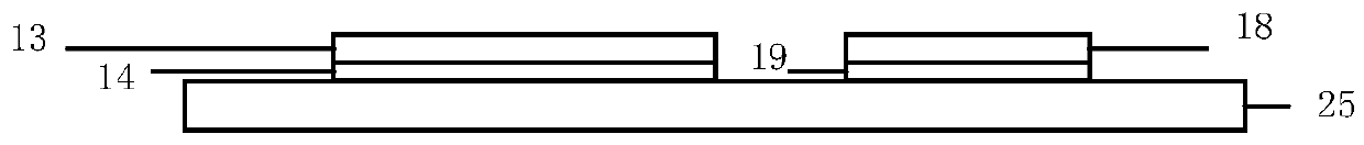 Package structure of dual-size cooling IPM hybrid module and processing technology