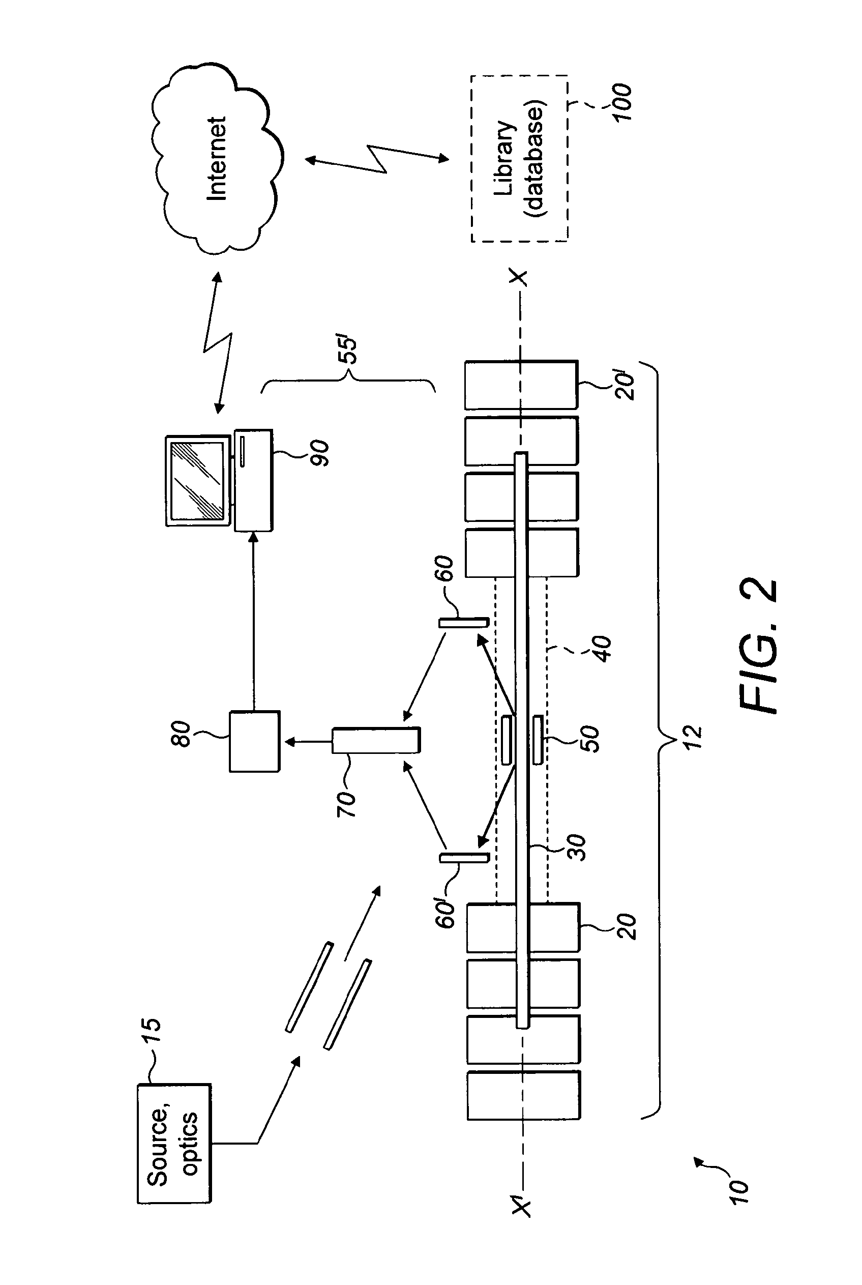 Method of multi-reflecting timeof flight mass spectrometry with spectral peaks arranged in order of ion ejection from the mass spectrometer