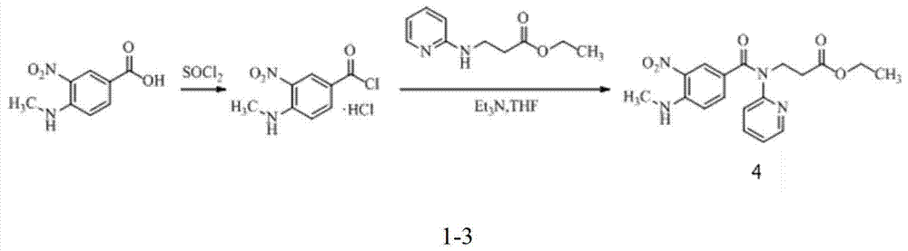 Preparation method for dabigatran etexilate intermediate and intermediate compound