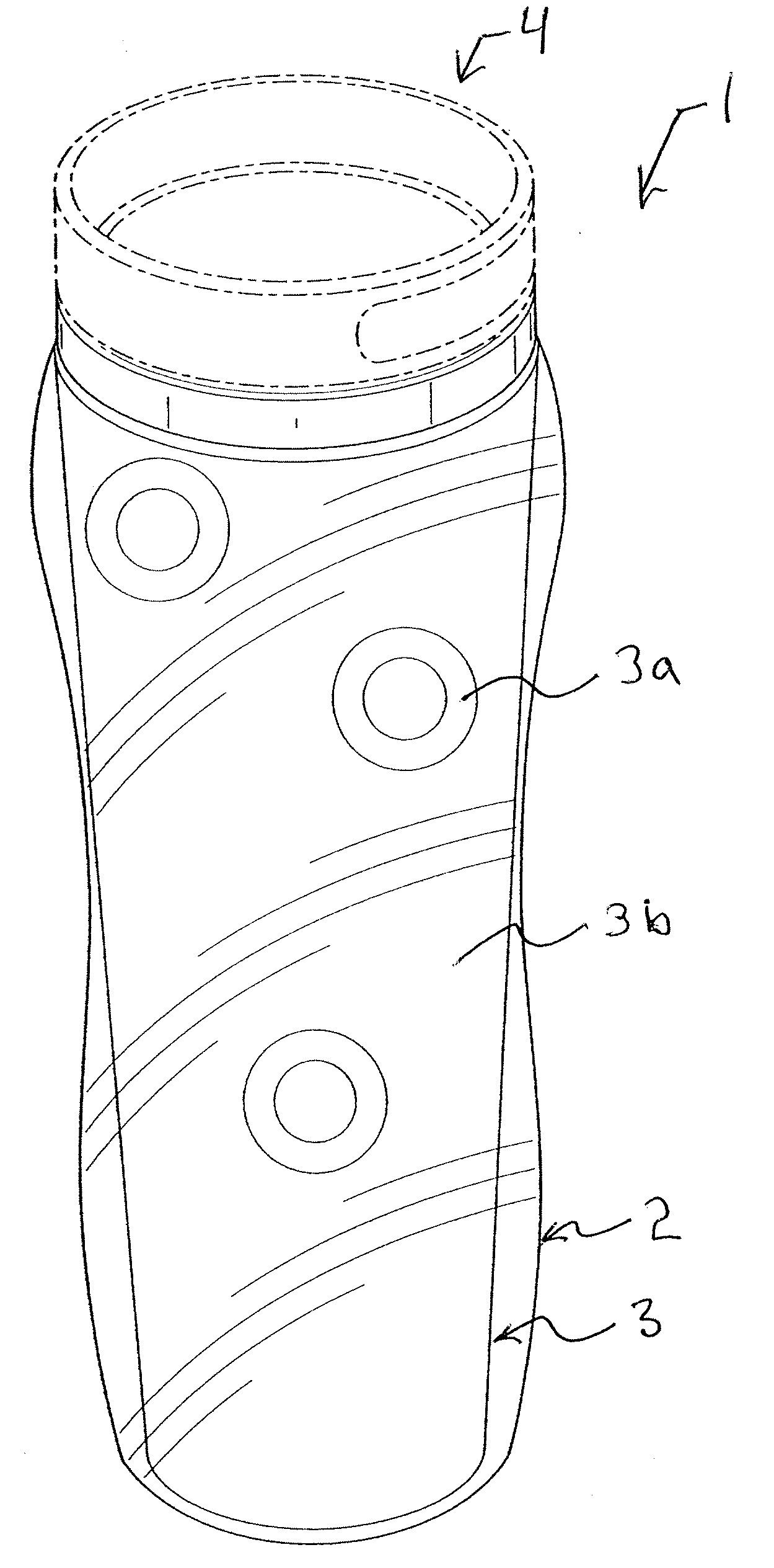 Dual- wall container with heat activated and/or temperature-change activated color changing capability