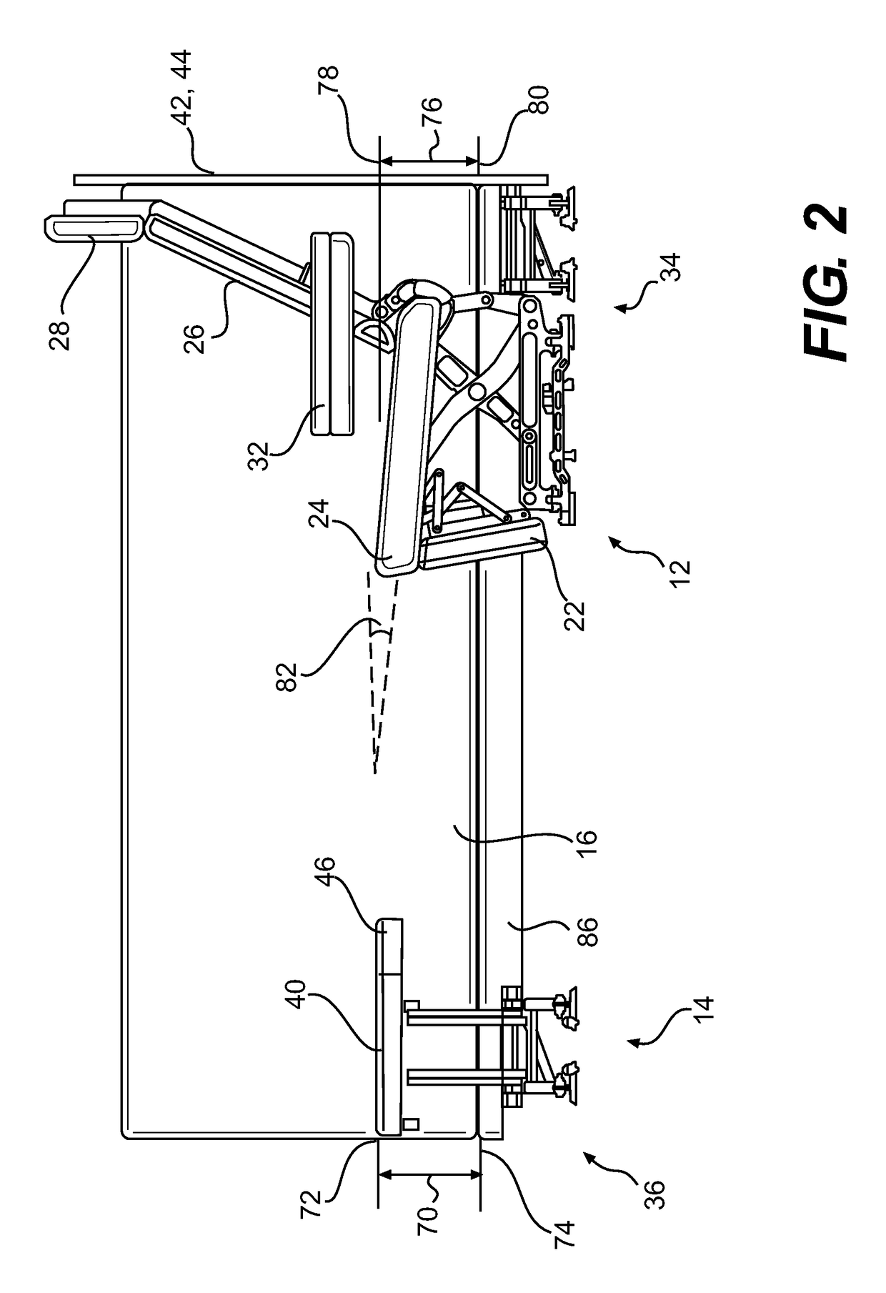 Seating arrangement convertible to a bunk bed