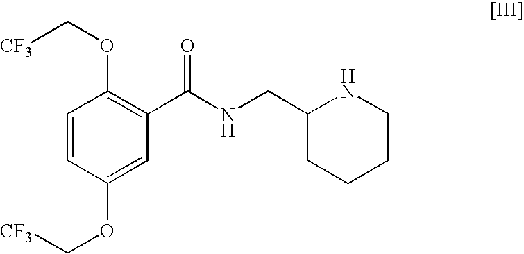 Process for the preparation of trifluoroethoxytoluenes.