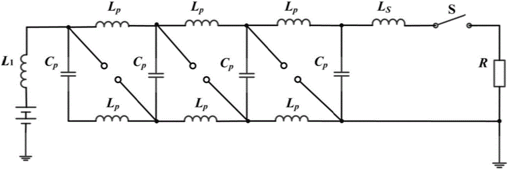 High-voltage long-pulse-width quasi-square-wave pulse generator