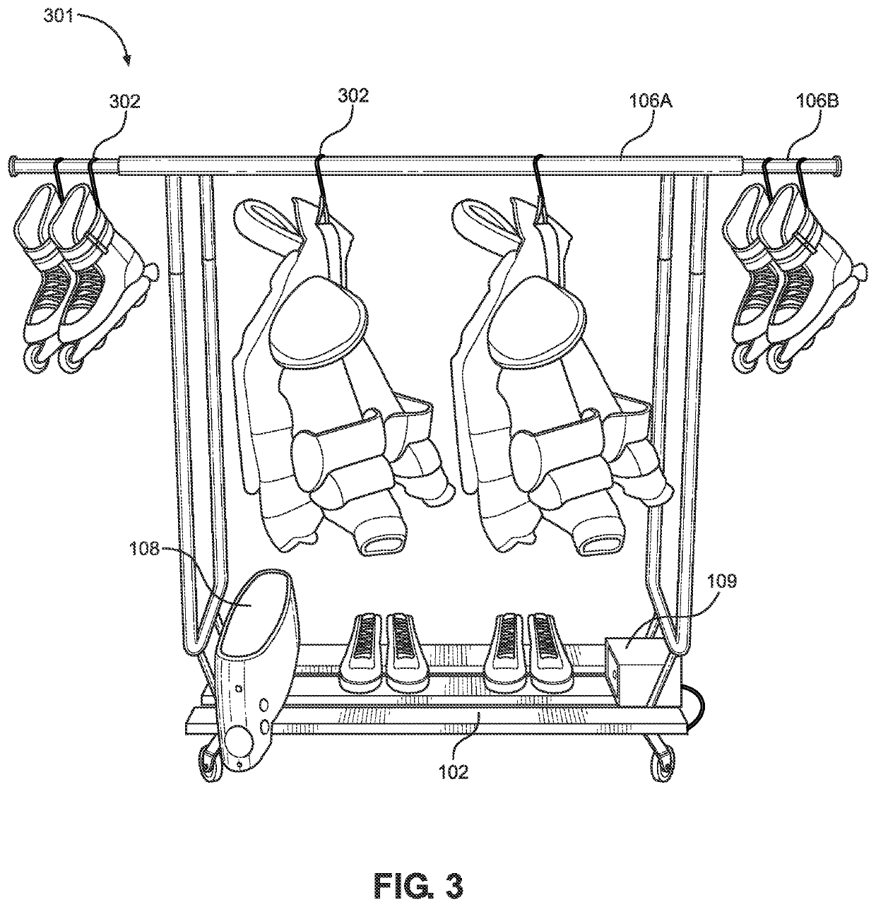 Sports Equipment Drying Device