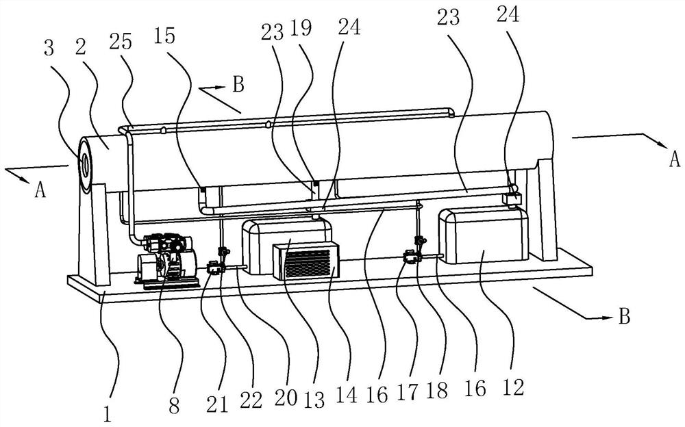 A pvc pipe automatic shaping equipment