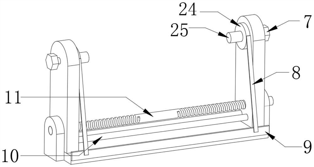 Cloth pressing and arranging device for non-woven fabric protective clothing production