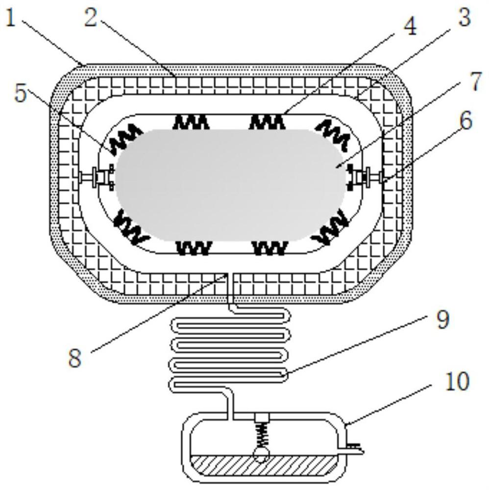 Anti-caking structure for material conveying vehicle bin and application of anti-caking structure