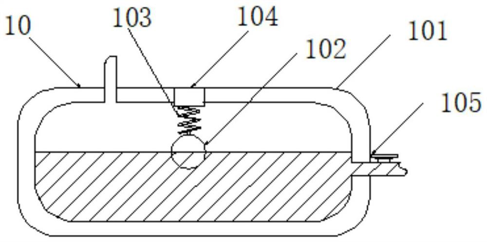 Anti-caking structure for material conveying vehicle bin and application of anti-caking structure