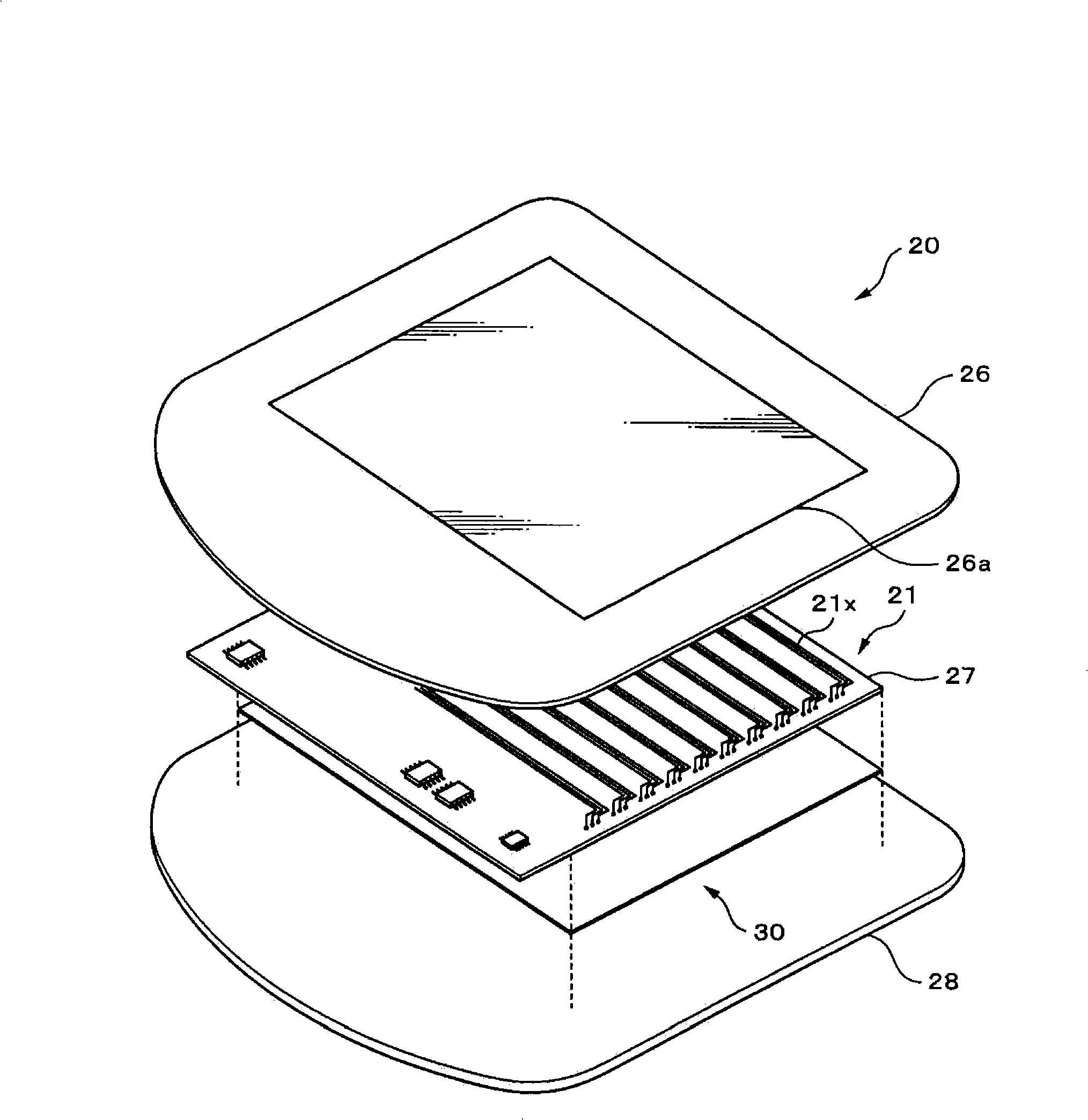 Position detector and display device