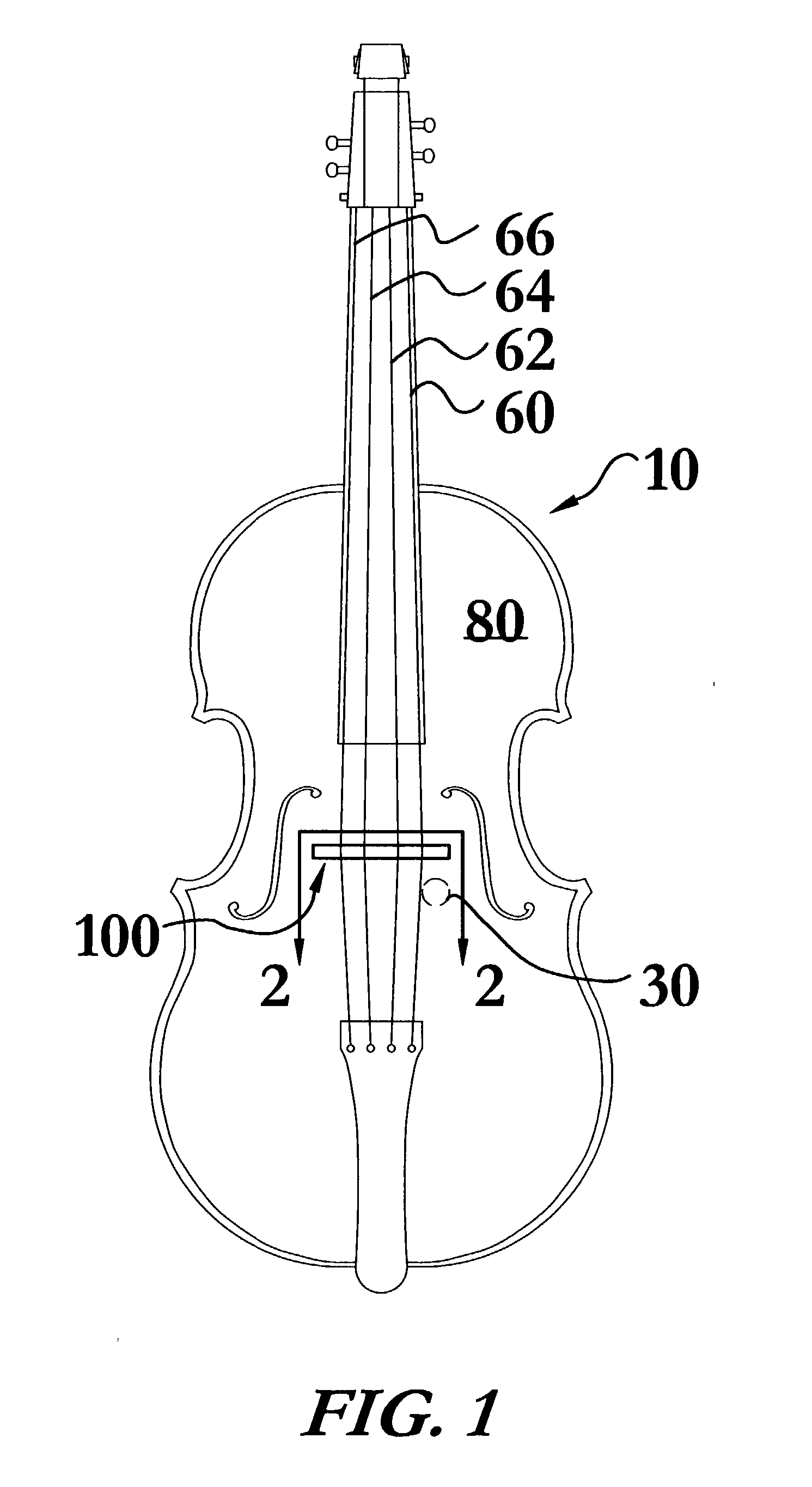 Asymmetrical stringed instrument bridge