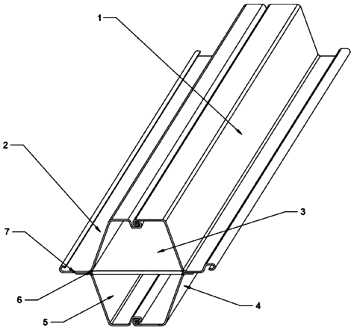 Combined type box steel sheet pile and assembling method thereof