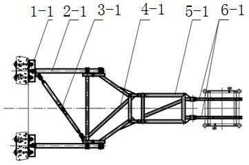 Wall-attached frame safety device and working method thereof