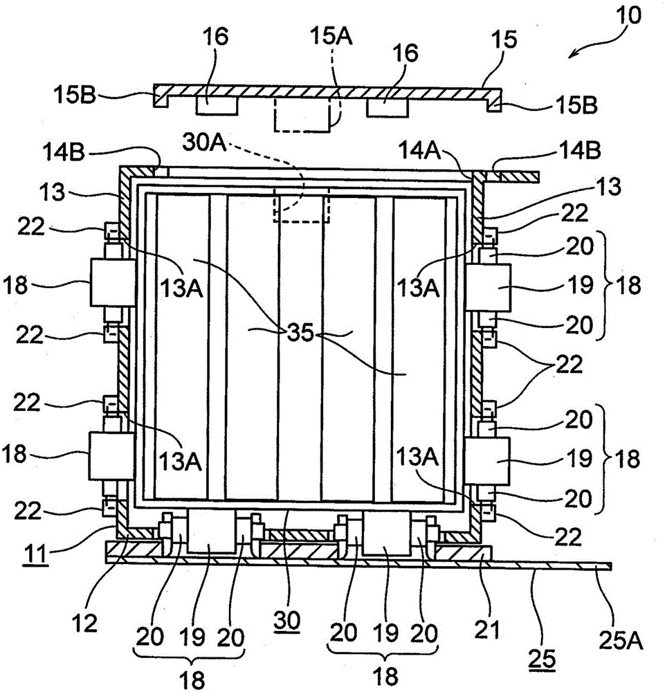 Electronic device case structure