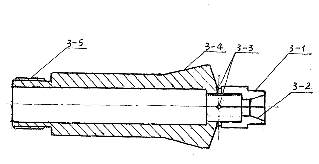 Expanding type clamp used on lathe and machining method thereof