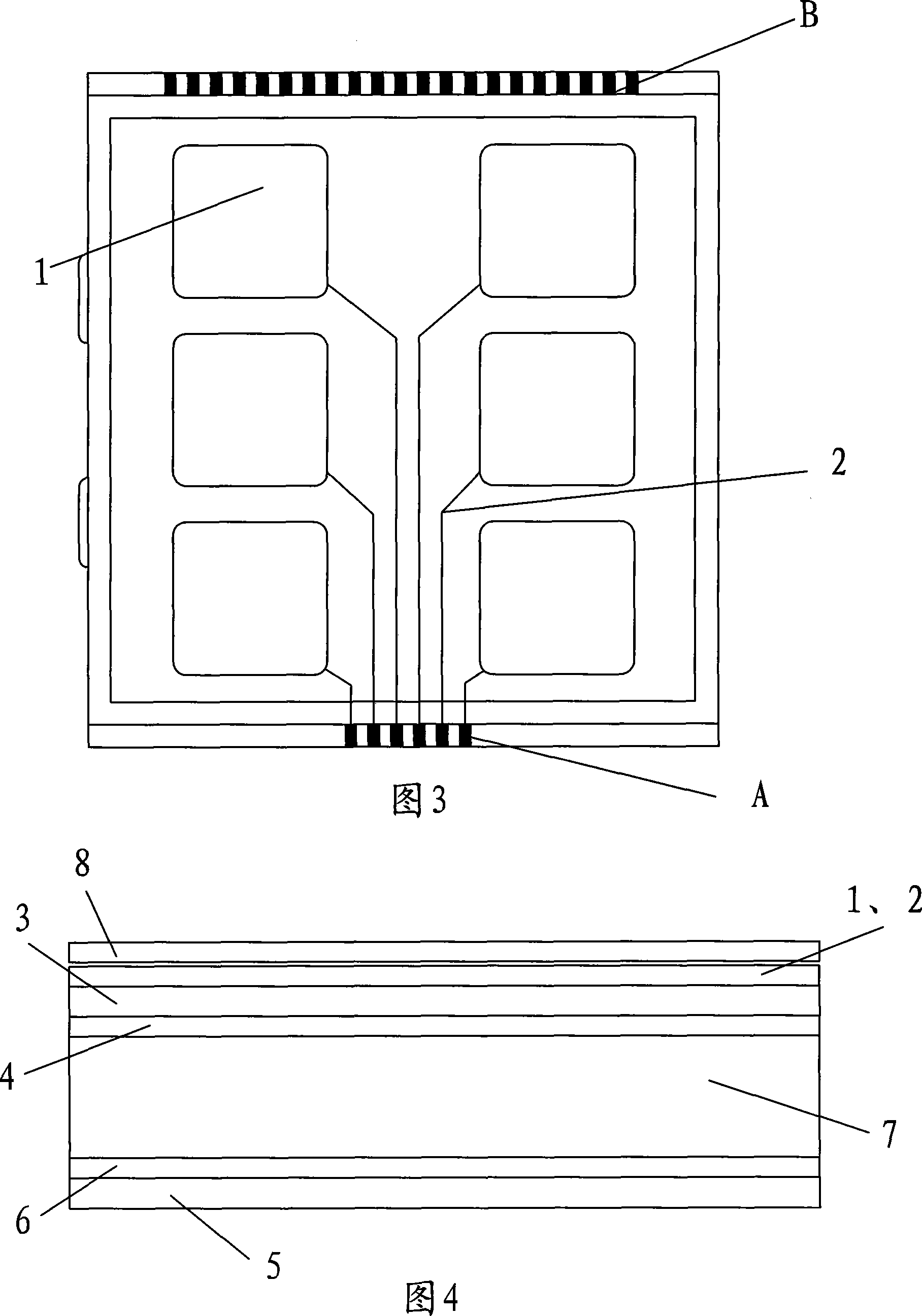 Condenser type contact screen and its manufacture method