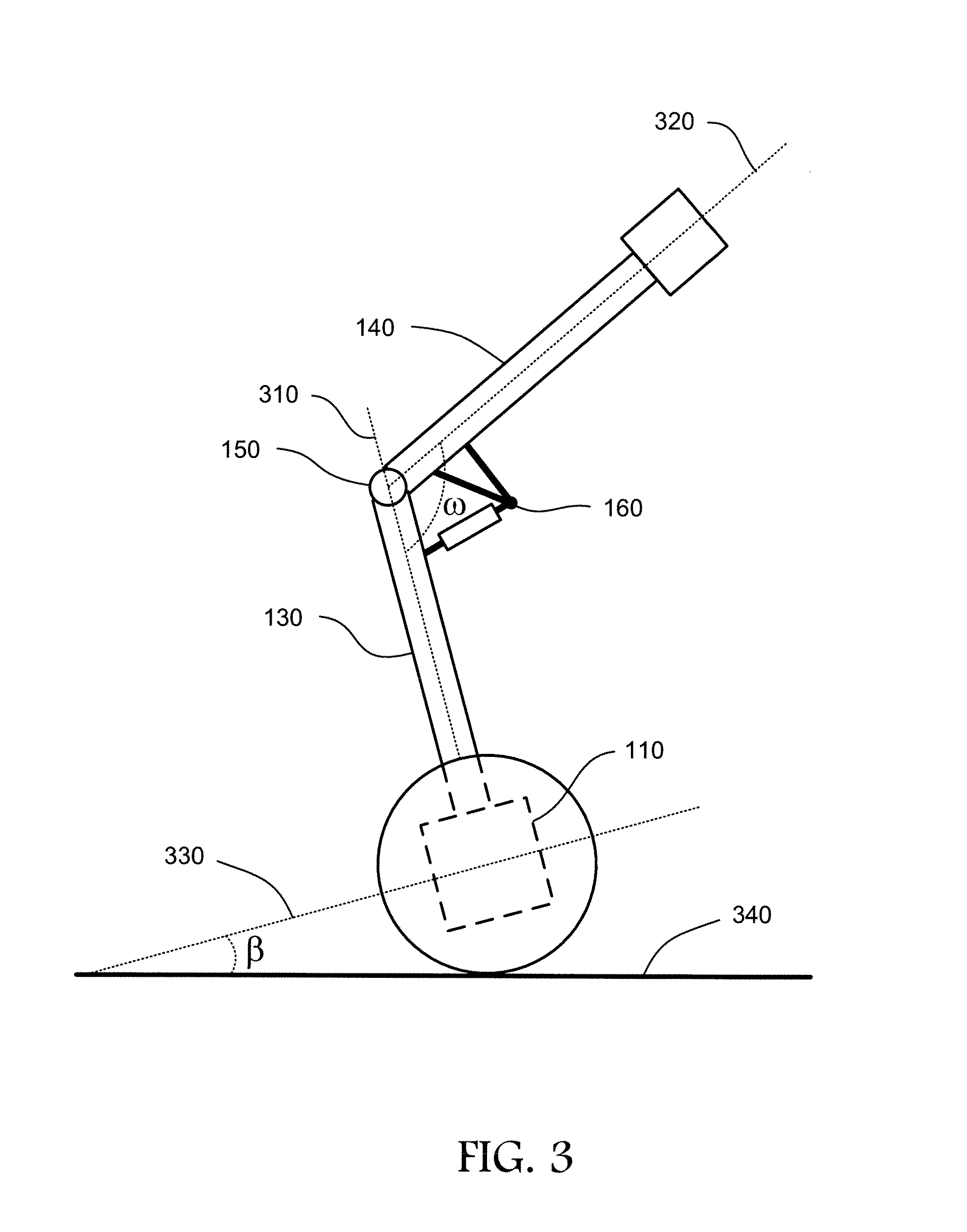 Remotely controlled self-balancing robot including a stabilized laser pointer