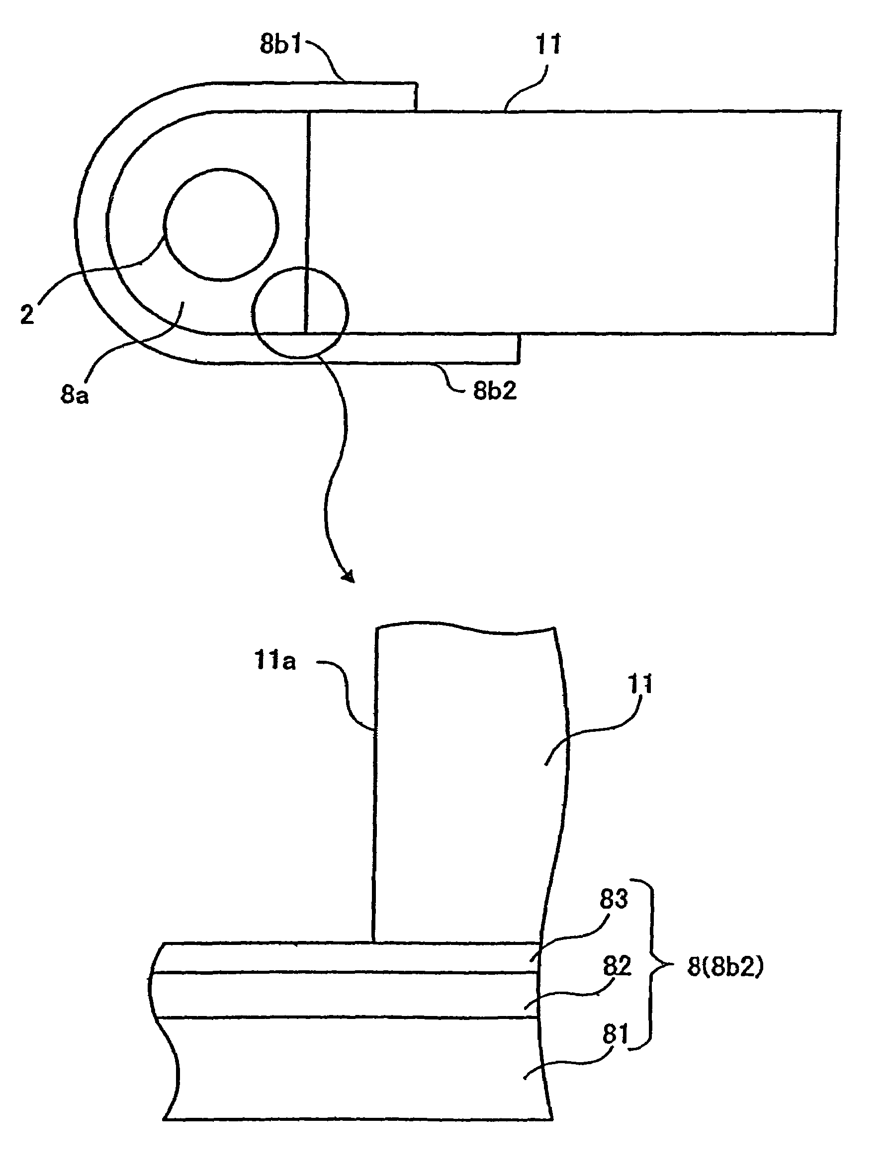 Liquid crystal display device, side backlight unit, lamp reflector and reflection member