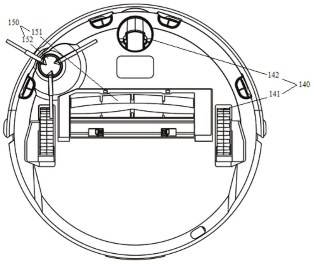 Robot working area map construction method, device, robot and medium