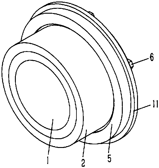 Polyurethane foot wheel